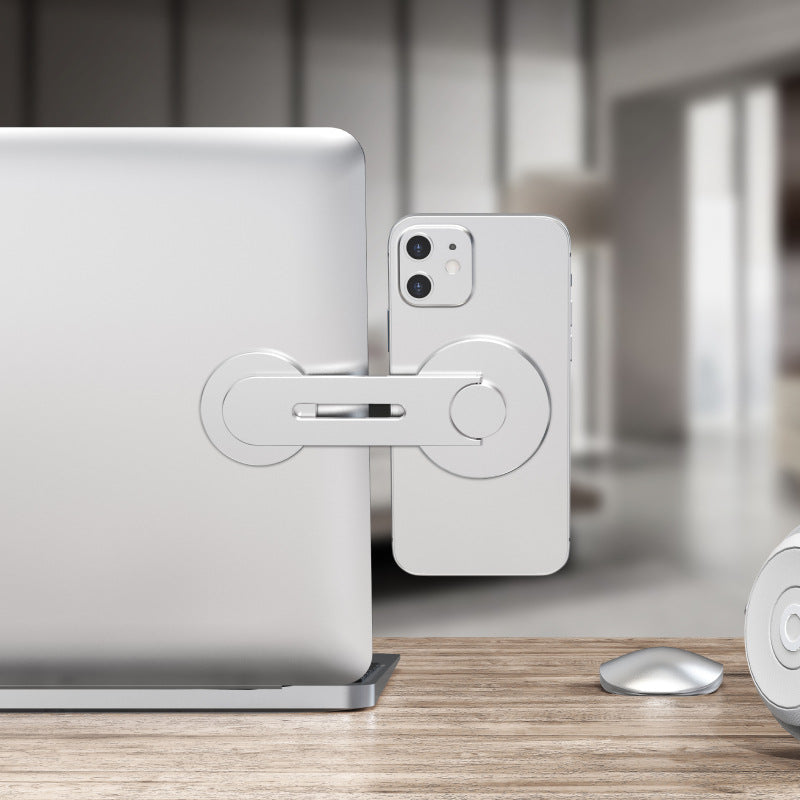 Ultratenký magnetický držák telefonu ZF013 otočný o 180 stupňů pro notebooky Stolní počítač Ultratenký magnetický držák telefonu ZF013 otočný o 180 stupňů pro notebooky Stolní počítač